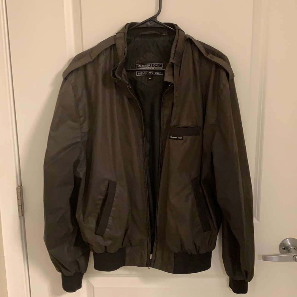 MEMBERS ONLY MEN'S CLASSIC ICONIC RACER JACKET